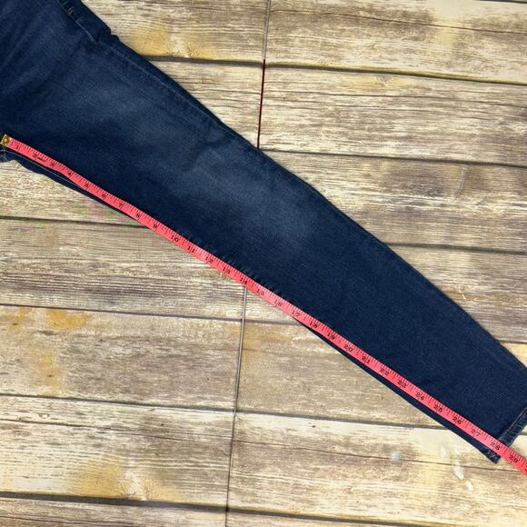 Citizens of Humanity High Rise Chrissy Dark Wash Skinny Jeans Womens Sz 26 - Picture 5 of 9
